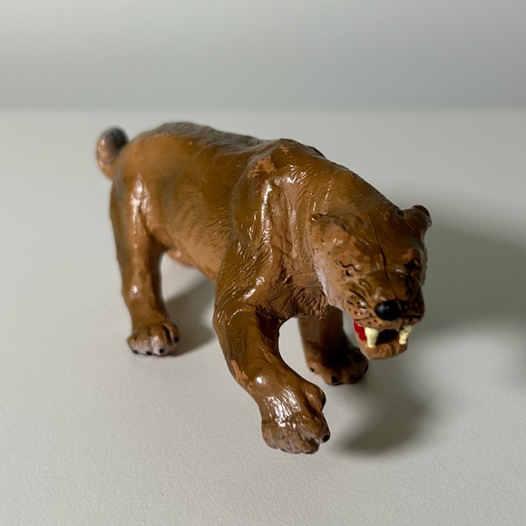 Schleich Papo Carnegie Wild Big Cats Current And Prehistoric Set of 4 (B9) - Picture 8 of 10